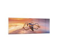 Cuadro Sobre Vidrio 90x30cm Cuadros Pared Łódź Oeste El Sol Wall Art Prints