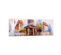 Cuadro Sobre Vidrio 90x30cm Cuadros Pared Pintura Arquitectura torre torre Art