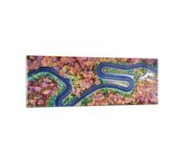 Cuadro Sobre Vidrio 90x30cm Cuadros Pared Sinuoso Camino Bosque Wall Art Prints