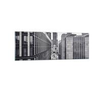 Cuadro Sobre Vidrio 90x30cm Cuadros Pared Varsovia Palacio Cultura Wall Art