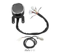 Cuadro Tacómetro Motocicleta LCD Doble Color, ABS Resistente, DC 12V - Indicador Completo Funciones Vehículo, Fácil Lectura Nocturna, Impermeable