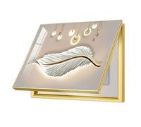 Cuadro Tapar Electrico, Decorativa Caja Eléctrica Contadores Cubre Contadores De Luz Flip Tapa Cuadro Electrico Decorativo Cómoda para El Uso Diario(G,50X60CM/19.6x23.6in)