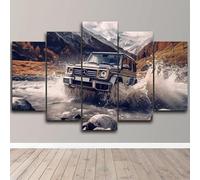 Cuadros Abstractos 5 Piezas Mural XXL Lienzo Imagen Murales Salón Apartamento Impresiones de Arte Moderno Murales Diseño Abstracto Póster Decoración de Pared 5 Piezas