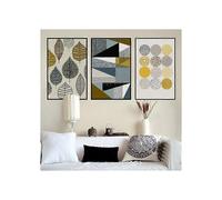 Cuadros abstractos - Formas geométricas de inspiración escandinava - Sin marco - 40x60 cm