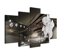 Cuadros B&D XXL - Cuadro en Lienzo 150x75 cm 5 piezas - Impresión en material tejido no tejido cuadros decoracion salon modernos lienzos decorativos dormitorios - b-A-0097-b-p