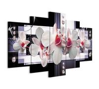 Cuadros B&D XXL - Cuadro en Lienzo 150x75 cm 5 piezas - Impresión en material tejido no tejido cuadros decoracion salon modernos lienzos decorativos dormitorios - b-A-0099-b-p