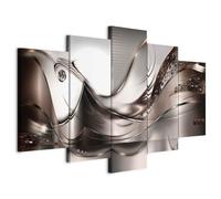 Cuadros B&D XXL - Cuadro en Lienzo 150x75 cm 5 piezas - Impresión en material tejido no tejido cuadros decoracion salon modernos lienzos decorativos dormitorios - a-A-0004-b-p