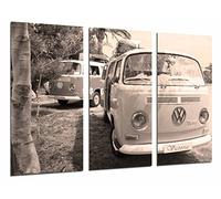 Cuadros Camara Poster Fotográfico Furgoneta volkswagen vintage sepia Tamaño total: 97 x 62 cm XXL; Multicolor