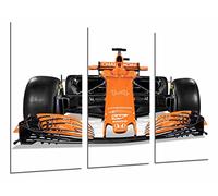 Cuadros Camara Poster Fotográfico Coche McLaren Honda Formula 1, Fernando Alonso 2017 Tamaño total: 97 x 62 cm XXL, Multicolor