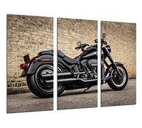 Poster Fotográfico Moto Harley Davidson, Moto Vintage Tamaño total: 97 x 62 cm XXL