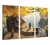 Cuadros Cámara Set 3 posters decorativos para pared, Decoración Salón Modernos, Dormitorios, Habitación, El Señor de los Anillos, EL Hobbit, (97 x 62 cm)