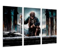 Cuadros Cámara Set 3 posters decorativos para pared, Decoración Salón Modernos, Dormitorios, Habitación, El Señor de los Anillos, EL Hobbit, (97 x 62 cm)