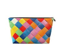 Cuadros Coloridos Impresos., Bolsa de Maquillaje Bolsa de cosméticos Bolsa de artículos de tocador de Viaje portátil Bolsa de artículos de tocador
