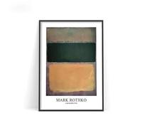 Cuadros de Mark Rothko con bloques de color, modernos y minimalistas, en alta definición, ideales para decorar la sala de estar o el hogar. Lienzos de 30x40cm sin marco.