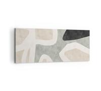 Cuadros Decoracion Salon Abstracción Minimalismo Arte Moderno Lienzos decorativos 120x50cm Cuadro Sobre Lienzo Moderno Dormitorio Cuadros Pared Imágenes Wall Art Prints Decor Grande AB120x50-6028