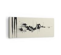 Cuadros Decoracion Salon Abstracción Minimalismo Pedazo Lienzos decorativos 120x50cm Cuadro Sobre Lienzo Moderno Dormitorio Cocina Cuadros Pared Imágenes Wall Art Prints Decor Grande AB120x50-6017