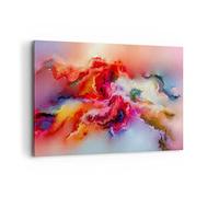 Cuadros Decoracion Salon abstracción moderna Lienzos decorativos 120x80cm Cuadro Sobre Lienzo Moderno Dormitorio Cocina Cuadros Pared Imágenes Wall Art Prints Decor Canvas Grande XXL AA120x80-4035