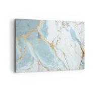 Cuadros Decoracion Salon Arte Deco Glamour Mármol Lienzos decorativos 120x80cm Cuadro Sobre Lienzo Moderno Dormitorio Cocina Cuadros Pared Imágenes Wall Art Prints Decor Grande XXL AA120x80-6006