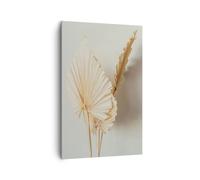 Cuadros Decoracion Salon Brillante Minimalismo Hoja Lienzos decorativos 80x120cm Cuadro Sobre Lienzo Moderno Vertical Dormitorio Cuadros Pared Imágenes Wall Art Prints Decor Grande PA80x120-5395