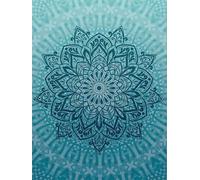 Cuadros Decoracion Salon Modernos Mandala Verde Azul Laminas para Cuadros Decoracion Dormitorios Salon Laminas Decorativas pared Lienzos Decorativos sin Marco Lienzo Decorativo para Pared 50x70cm