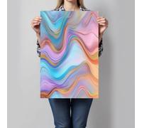 Cuadros Decorativos en Lienzo Textura de lujo, 40x30cm, Lienzo Decorativo con Textura de mármol, para Salón, Dormitorio y Comedor, Púrpura claro, Sin Marco