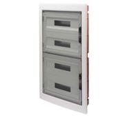 Cuadros eléctricos empotrable Gewiss 72M 4F IP40 GW40611