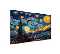 Cuadros para Pintar con Números Adultos, Kit de Pintura al Óleo DIY con Pinceles y Pigmentos Acrílicos, Lienzo de 60x80cm, Ideal para Decoración del Hogar Abstracto & cielo estrellado (Sin Marco) 2Y#9