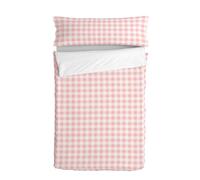 Cuadros Pink Saco nórdico Rosa, 90x200 cm (Cama 90) Sin Relleno, 100% Algodón, Calidad de 150 Hilos