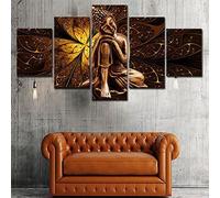 Cuadros Sobre Lienzo 5 Piezas Oro Abstracto Sin Marco 150 X 100 Cm Lienzos Decorativos Cuadros Decoracion Cuadro Salon Cuadros Modernos Cuadros Decorativos Wall Art Decorativo