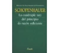 Cuadruple Raiz Del Principio De Razon Suficiente, La