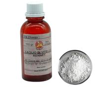 Cuajo De Ternera Líquido 100 ml + Cloruro De Calcio 10 g - Kit para Elaboración Casera De Queso