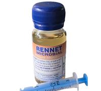 Cuajo líquido 50 ml - Coagulante microbiano para el hogar y la elaboración de quesos a pequeña escala
