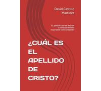 ¿CUÁL ES EL APELLIDO DE CRISTO?: El apellido que te aleja de lo verdaderamente importante como creyente!
