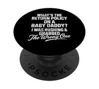 ¿Cuál es la política de devoluciones en Baby Daddy Funny Father's Day? PopSockets PopGrip Adhesivo