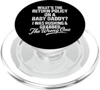 ¿Cuál es la política de devoluciones en Baby Daddy Funny Father's Day? PopSockets PopGrip para MagSafe