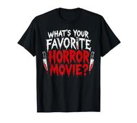 ¿Cuál es tu Fan Favorito de Las películas de Terror de Miedo Camiseta