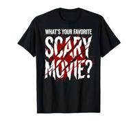¿Cuál es tu película de Miedo Favorita? Película de Terror Divertida Camiseta