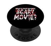 ¿Cuál es tu película de Miedo Favorita Película de Terror Halloween PopSockets PopGrip Adhesivo