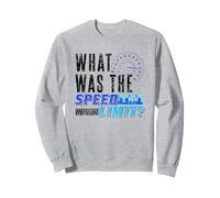 ¿Cuál fue el límite de Velocidad? Speed Limit Racing Car Sudadera
