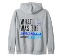 ¿Cuál fue el límite de Velocidad? Speed Limit Racing Car Sudadera con Capucha
