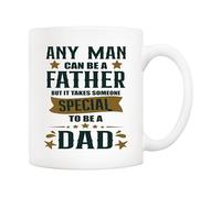 “Cualquier Hombre Puede Ser Padre, Pero Se Necesita Alguien Especial Para Ser Papá” Tazas Cerámica Taza De Café Con Asa Taza Para Capuchino Zumo Café 330Ml
