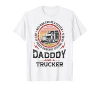Cualquier Hombre Puede ser un Padre Especial papá Camionero Camiseta