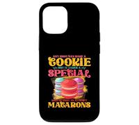 Cualquier idiota puede hornear macarons de galletas Carcasa para iPhone 12/12 Pro