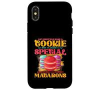 Cualquier idiota puede hornear macarons de galletas Carcasa para iPhone X/XS