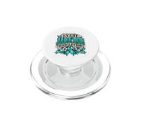 Cualquier Mujer Junta Sobreviviente Conciencia Solidaridad PopSockets PopGrip para MagSafe