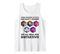 Cuando alguien ataca a un miembro del partido, todos rodamos Camiseta sin Mangas