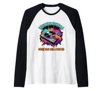 Cuando Dios es el DJ Cada Gota Tiene un propósito Música Cristiana Camiseta Manga Raglan