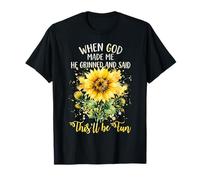 Cuando Dios me Hizo sonrió y Dijo Que Esto será Divertido Camiseta