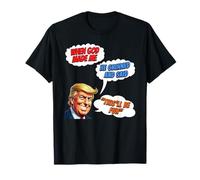 Cuando Dios me hizo sonrió y dijo que esto será divertido divertido Camiseta