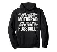 Cuando Dios se hizo evidente que sólo los mejores motociclismo Sudadera con Capucha